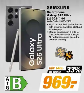 Expert Samsung smartphone galaxy s25 ultra (256gb1) 5g Angebot