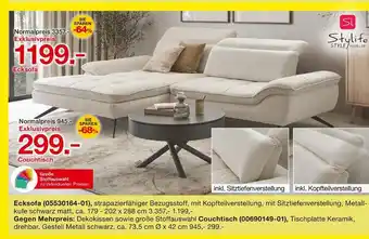 Möbelzentrum Pforzheim Stylife ecksofa Angebot