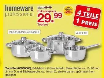 Möbelzentrum Pforzheim Homeware professional topf-set Angebot