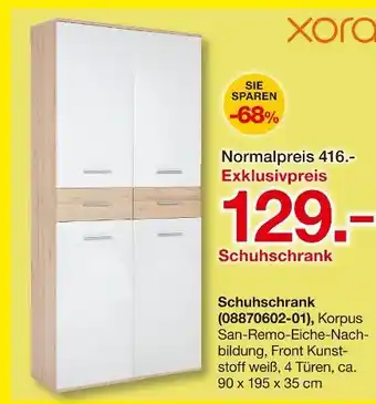 Möbelzentrum Pforzheim Xora schuhschrank Angebot