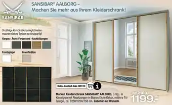 Ostermann Sansibar living kleiderschrank aalborg Angebot