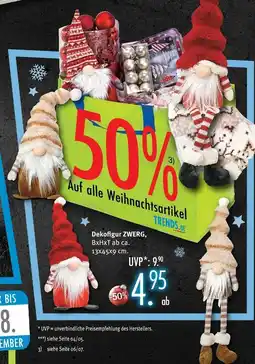 Trends Möbel Dekorfigur zwerg Angebot