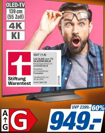 Expert Lg oled tv oled55c56lb Angebot