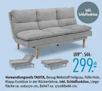 Trends Möbel Verwandlungssofa tadita Angebot