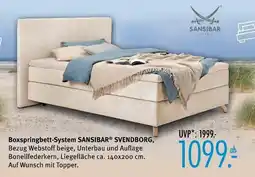 Trends Möbel Sansibar living boxspringbett-system svendborg Angebot