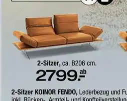 Ostermann Koinor fendo 2-sitzer Angebot