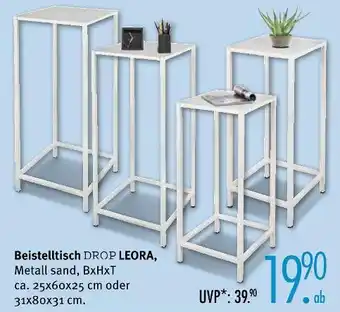 Trends Möbel Beistelltisch drop leora Angebot