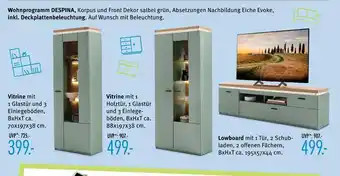 Trends Möbel Vitrine Angebot