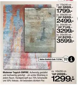 Ostermann Moderner teppich empire 170x240 cm Angebot