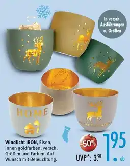 Trends Möbel Windlicht iron Angebot