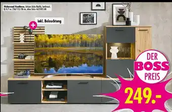 Möbel Boss Wohnwand heathrow Angebot