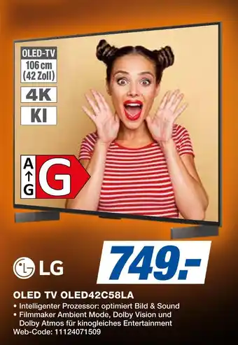Expert Lg oled tv oled42c58la Angebot