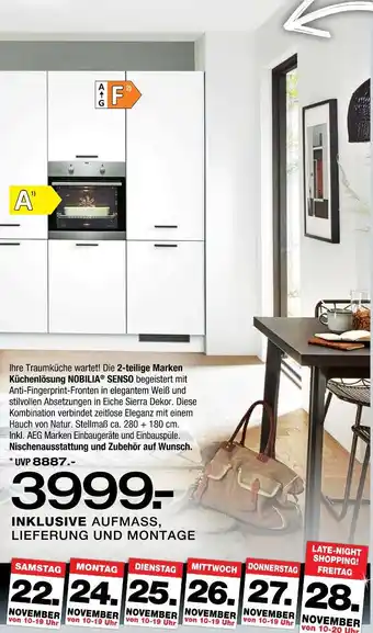 Ostermann Nobilia, aeg traumküche Angebot