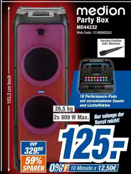 Expert Medion party box Angebot
