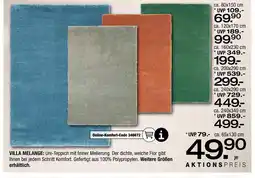 Ostermann Uni-teppich villa melange Angebot