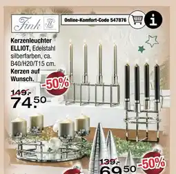 Ostermann Fink kerzenleuchter elliot Angebot