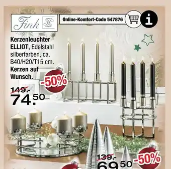 Ostermann Fink kerzenleuchter elliot Angebot