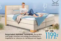 Trends Möbel Sansibar living boxspringbett svendborg Angebot