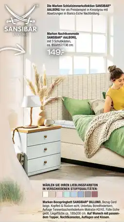 Ostermann Sansibar aalborg nachtkommode Angebot