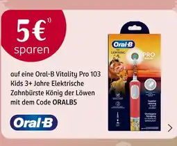 Rossmann Oral-b rabatt 5€ Angebot