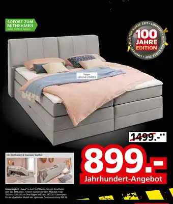 Segmüller Boxspringbett luna Angebot
