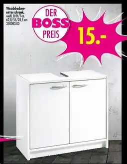 Möbel Boss Waschbeckenunterschrank Angebot