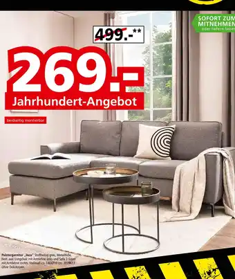 Segmüller Polstergarnitur 'inca' Angebot