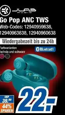 Expert Jlab audio go pop anc tws Angebot