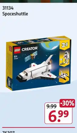 Rossmann Lego creator spaceshuttle 31134 Angebot