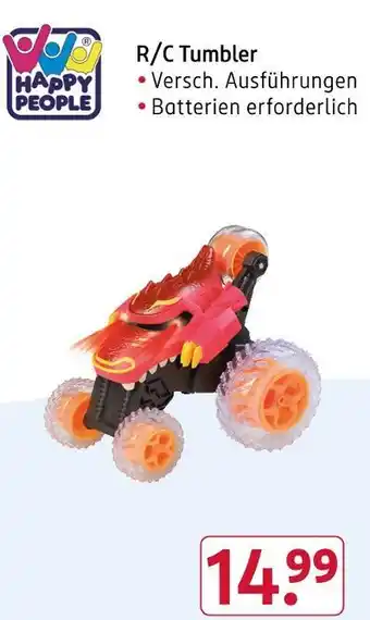 Rossmann Happy people r/c tumbler Angebot