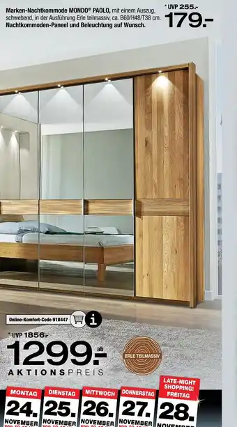 Ostermann Mondo marken-kleiderschrank paolo Angebot