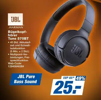 Expert Jbl bügelkopfhörer tune 570bt Angebot