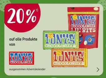 Rossmann Tony's chocolonely rabatt 20% Angebot