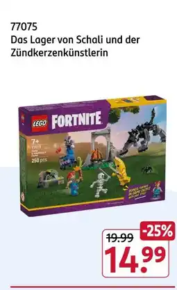 Rossmann Lego das lager von schali und der zündkerzenkünstlerin Angebot