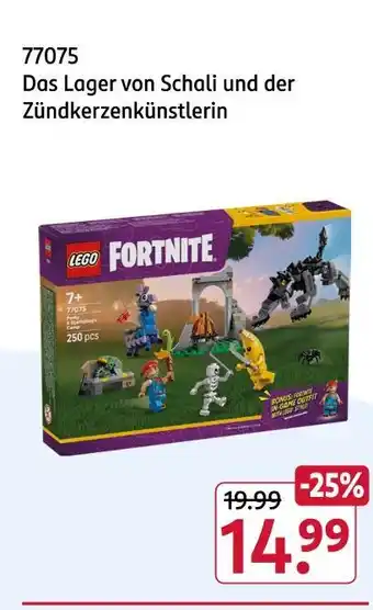 Rossmann Lego das lager von schali und der zündkerzenkünstlerin Angebot