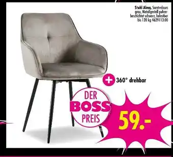 Möbel Boss Stuhl alma Angebot