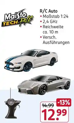 Rossmann Maisto tech rc r/c auto Angebot