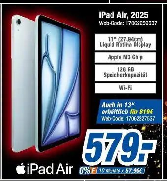 Expert Apple ipad air, 2025 Angebot