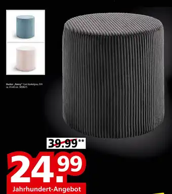 Segmüller Hocker nancy Angebot