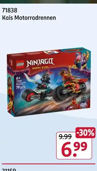 Rossmann Lego ninjago kais motorradrennen Angebot