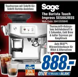 Expert Sage the barista touch impress ses882bss Angebot