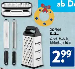 Aldi Süd CROFTON Reibe Angebot