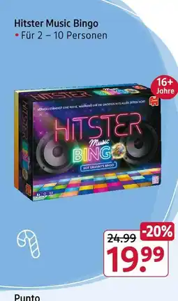 Rossmann Hitster music bingo Angebot