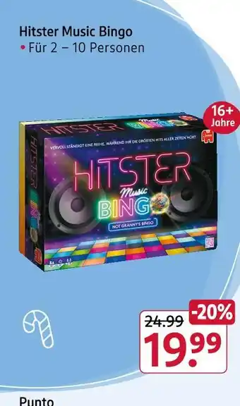 Rossmann Hitster music bingo Angebot