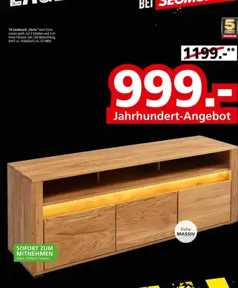 Segmüller Tv-lowboard porto Angebot