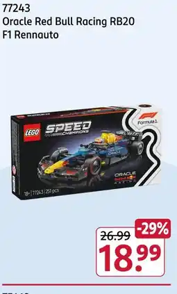 Rossmann Lego oracle red bull racing rb20 f1 rennauto Angebot