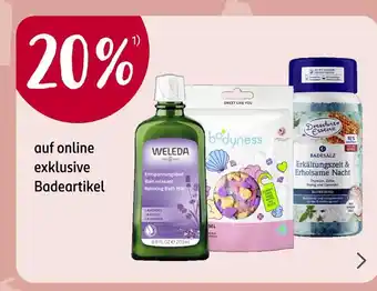 Rossmann Weleda rabatt 20% Angebot