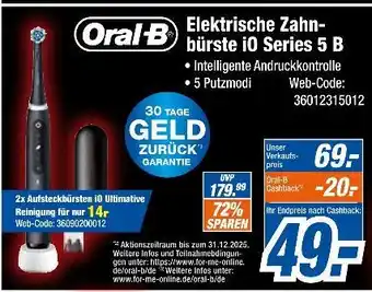 Expert Oral-b elektrische zahnbürste io series 5 b Angebot