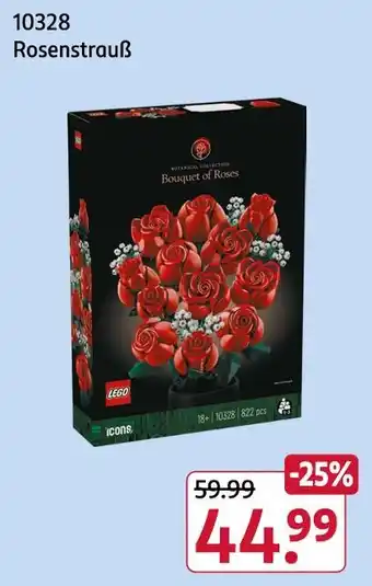 Rossmann Lego rosenstrauß Angebot