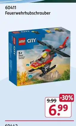 Rossmann Lego feuerwehrhubschrauber Angebot